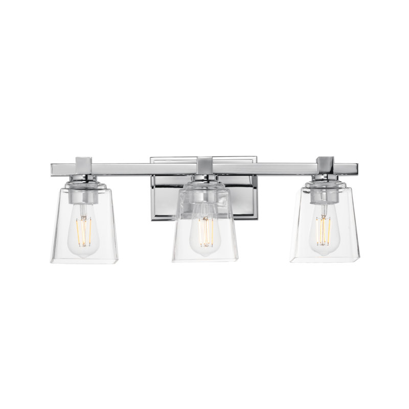 Cubos-Wall Sconce, Polished Chrome
