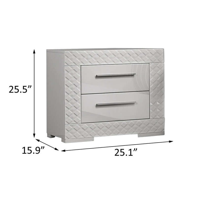 Nightstand, White