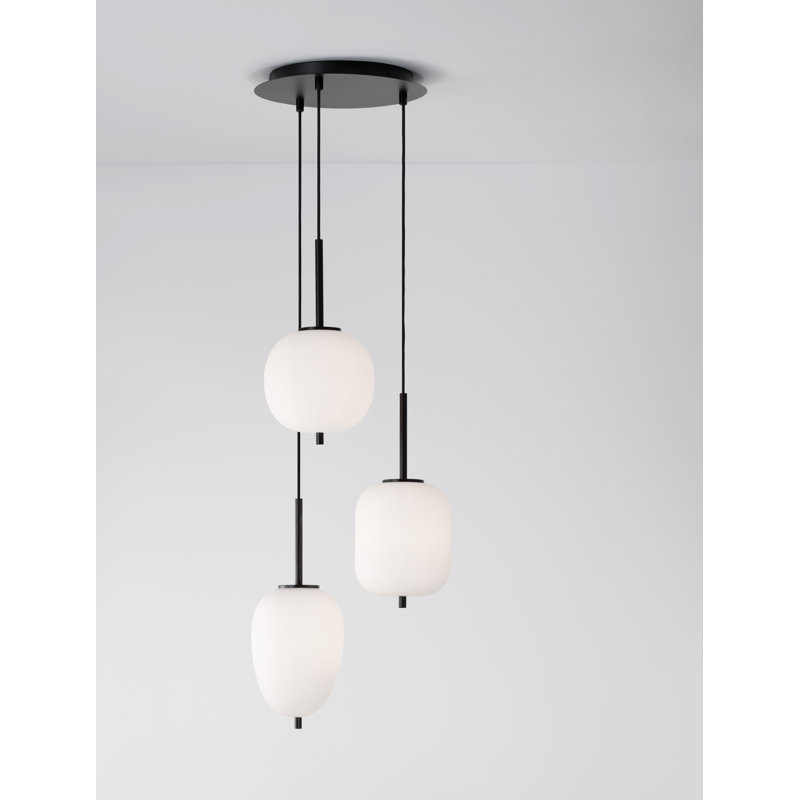 3 - Light Black Sphere Pendant