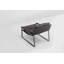 Fauteuil club 30 po en cuir fleur