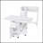 Multifunctional Folding Dining Table with Wall-Mounted Sideboard & Storage for Small Apartments
