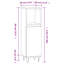 Huard Freestanding Linen Cabinet-859216873