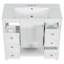 Meuble-lavabo avec lavabo et meuble-lavabo avec trois tiroirs-2039935444