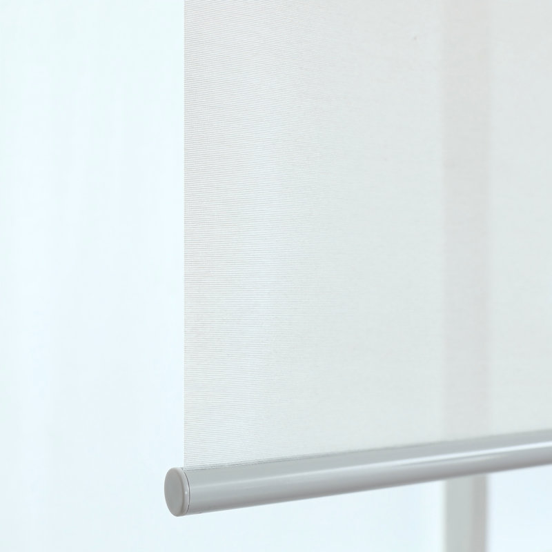 Blackout Roller Shade, 29"W x 64"L, White