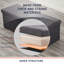 Banc de rangement rembourré Torryn-315871175