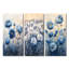 Pivoines bleues sombres dans le pâture I - Collection de décorations murales pivoines-1231000366-1231000360-1231000363