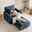 Fauteuil d'appoint convertible 3 en 1, fauteuil-lit multifonctionnel pour petits espaces-130168107