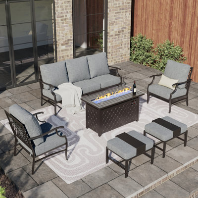 Asfand Outdoor Seating Group with Cushions