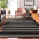 Premium Machine Washable Prisco Black Rug