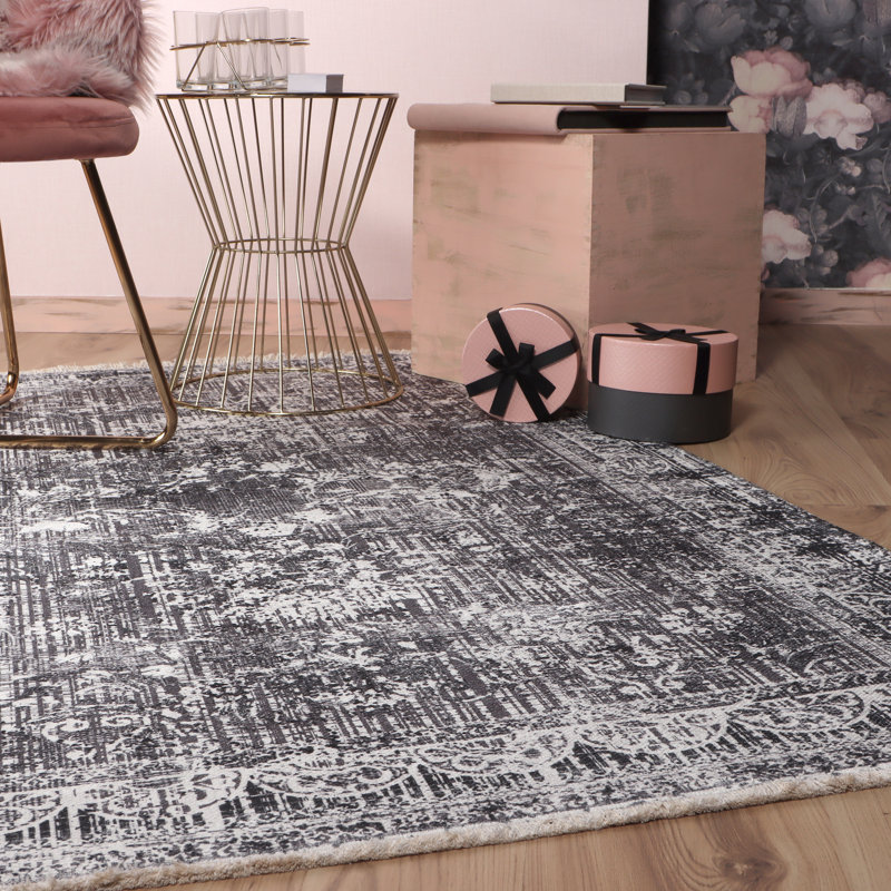 Cathren Oriental Area Rug, Rectangular 115 x 170cm
