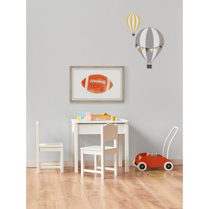 «Neri Touchdown», art encadré, H 24 po x l 36 po x 1,5 po