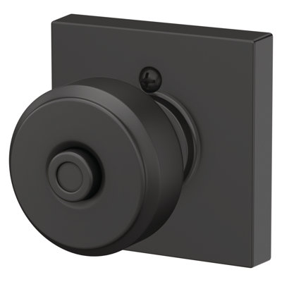 Bowery Privacy (Bed & Bath) Door Knob with Rosette