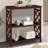 3-Tier Console Table Open Bookshelf Bookcase with Storage Shelves-1985555261