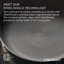 Circulon Clad Stainless Steel Saucepan with Glass Lid and Hybrid SteelShield Nonstick, 2-Quart
