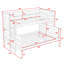 Lit superposé en bois pour enfants Alkiviadis-1188201202-1188201203