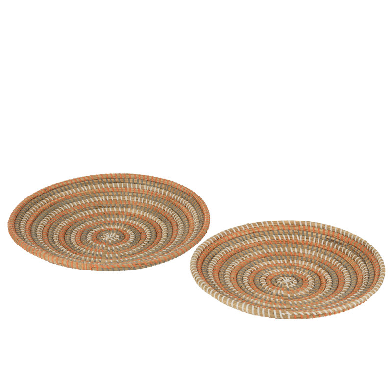 Chakera Raffia Decorative Plate 2