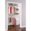 Ensemble de placard personnalisé Configurations, 4-8 pi Tablettes réglables en fil métallique, finition blanche, système d'organisation extensible, quincaillerie incluse, pour garde-robe / garde-manger / vestiaire