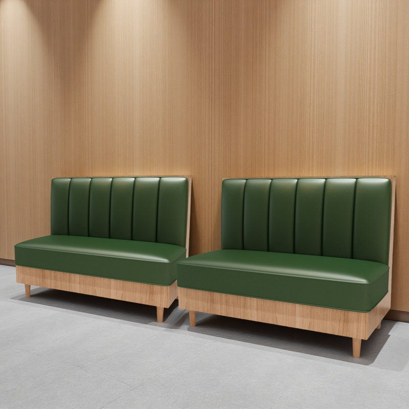 Restaurant soft cushion sofa booth