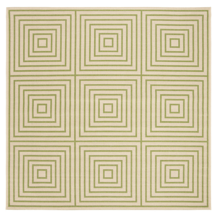 Kelli 100 Performance Geometric Indoor/Outdoor Area Rug