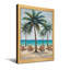 Plantes et fleurs, palmiers, chaises de plage, ciel océan, sable et soleil-805871419-805871416-805871367