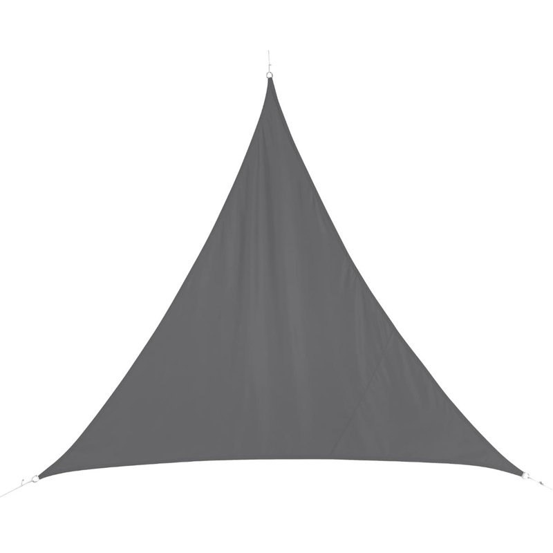 Phalangère 5m x 5m Triangular Shade Sail, Grey