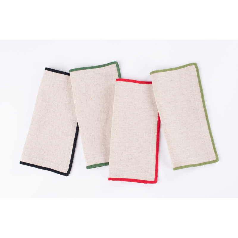 Demauria Clara Cocktail Napkin Set, Winter