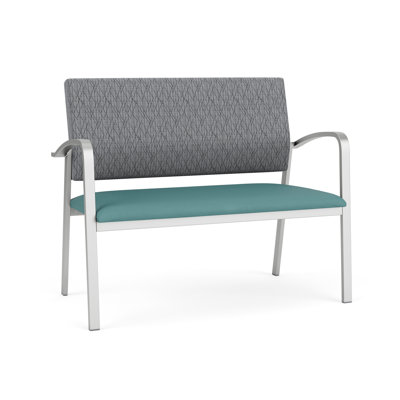 Newport Waiting Reception Loveseat Metal Frame