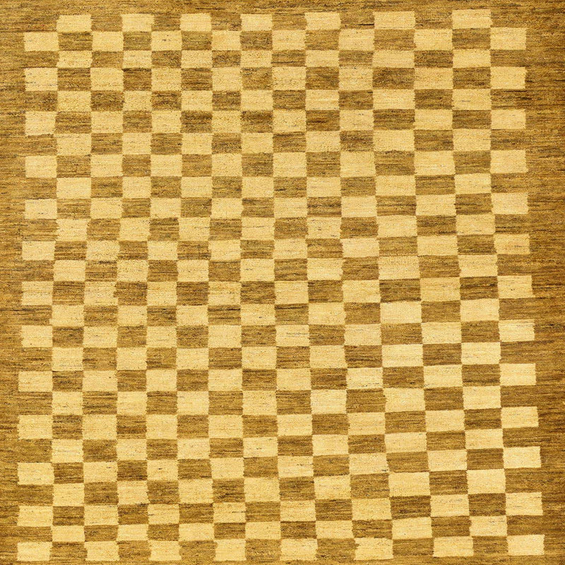 Tapis abstrait moderne 79, Carré 4 pi