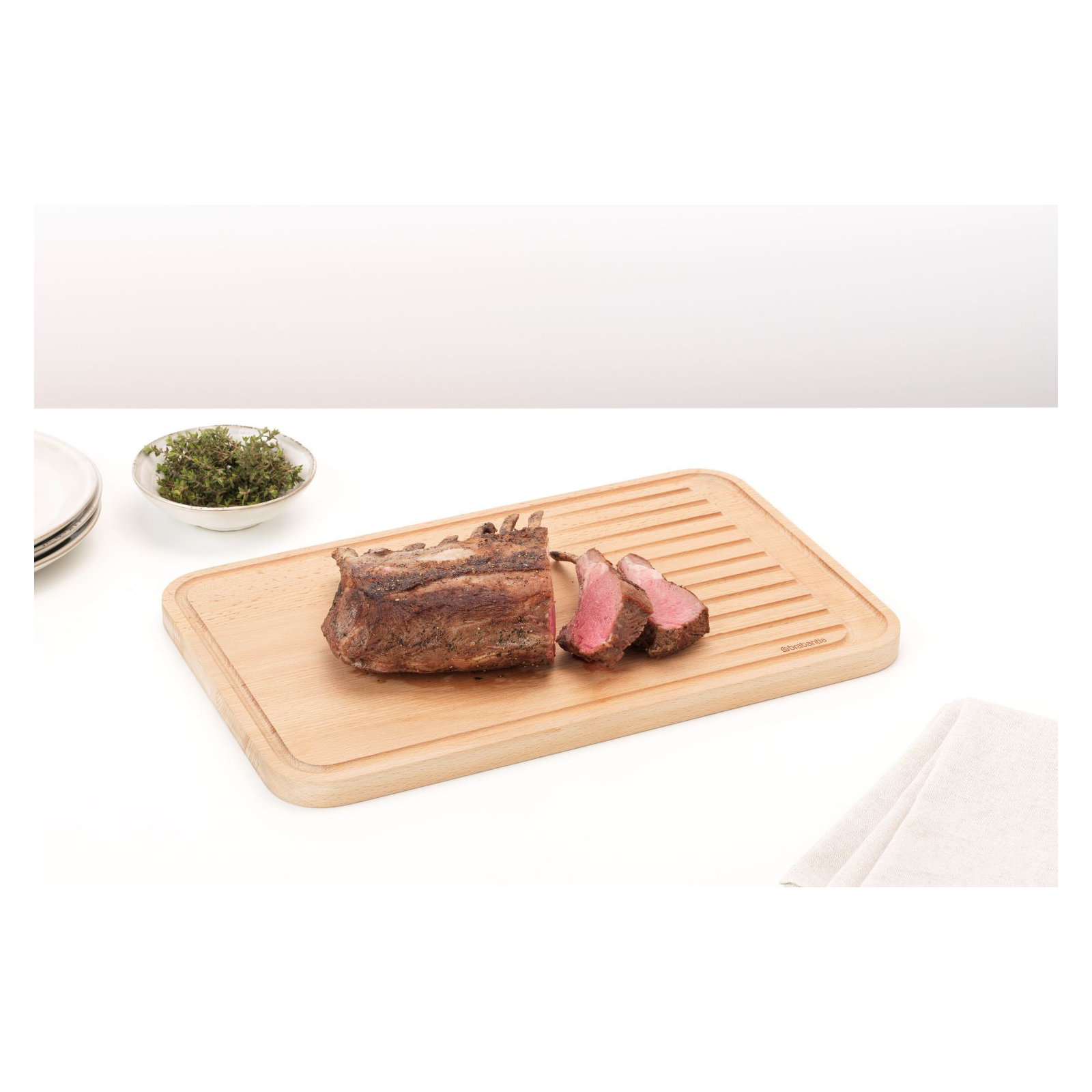 Brabantia Profile Wooden Chopping Board Set