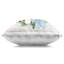 Coussin Coastal Christmas Peace Wreath, imprimé par Jennifer Pugh