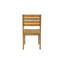 Venice Teak Outdoor Dining Stacking Chair (Set of 2)