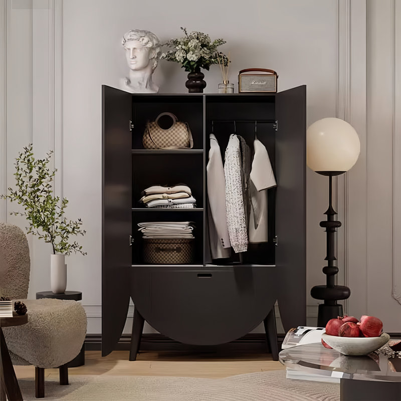 Painted storage wardrobe