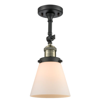 Hardiman Glass Semi Flush Mount