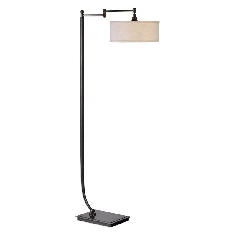 62" Swing Arm Floor Lamp