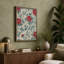 Red Roses and Foliage Botanical - Wrapped Canvas-518988524-518988518