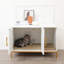 Meuble pour lit de chat 32 po caché avec tapis à gratter 32 po