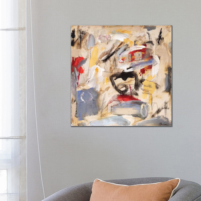 Meyer Lemon 1 Piece Wrapped Canvas Painting, 66.04 cm H x 66.04 cm W x 3.175 cm D