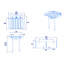 Newport Wall Mounted Shower Seat