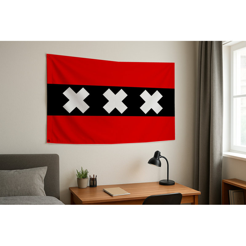 Amsterdam City Flag - Drapeau
