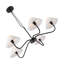 5 - Light Matte Black Chandelier Pendant