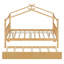 Lit en bois avec couchette-678714859
