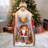 Christmas Figurine in Red/Brown/Blue/Green
