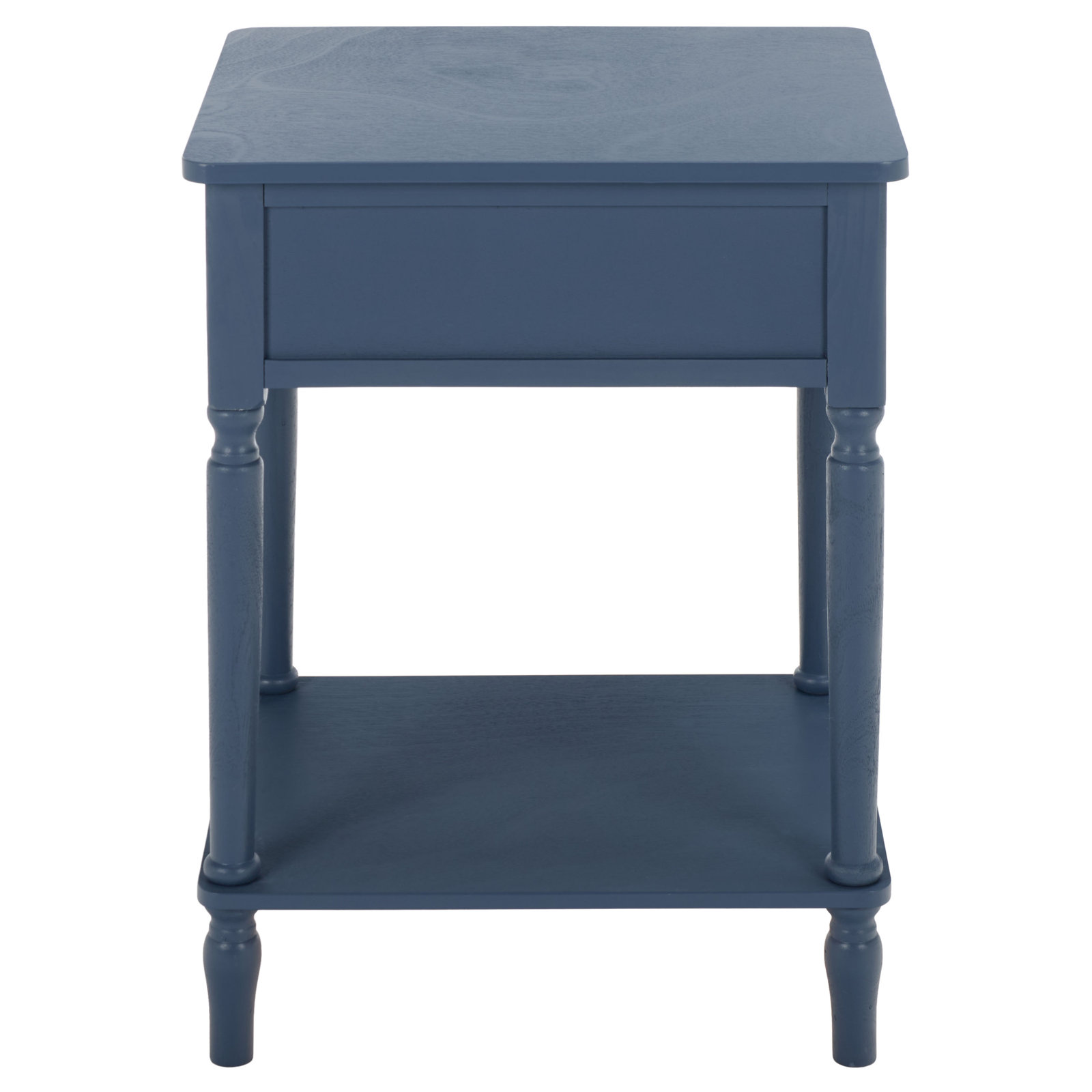 Branden 1 Top Drawer Accent Table, Blue