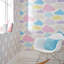 Superfresco Easy MarshmallowClouds Multicolour Wallpaper-35860074