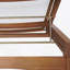 Chaise longue d'extérieur à structure en bois-392881078