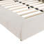Lit plateforme Elowen Modern Glam avec bureau intégré et rails de sécurité-1898983939-1898983940
