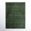 Sadzi Hand Knotted Area Rug in Green-455451000