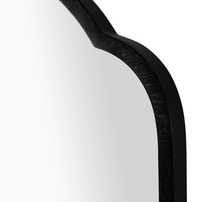 Pauline Mirror Small - Black, 42" x 24"