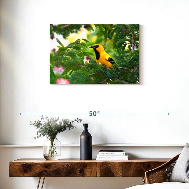 Crowle Oriole Songbirds, 20" H x 30" W