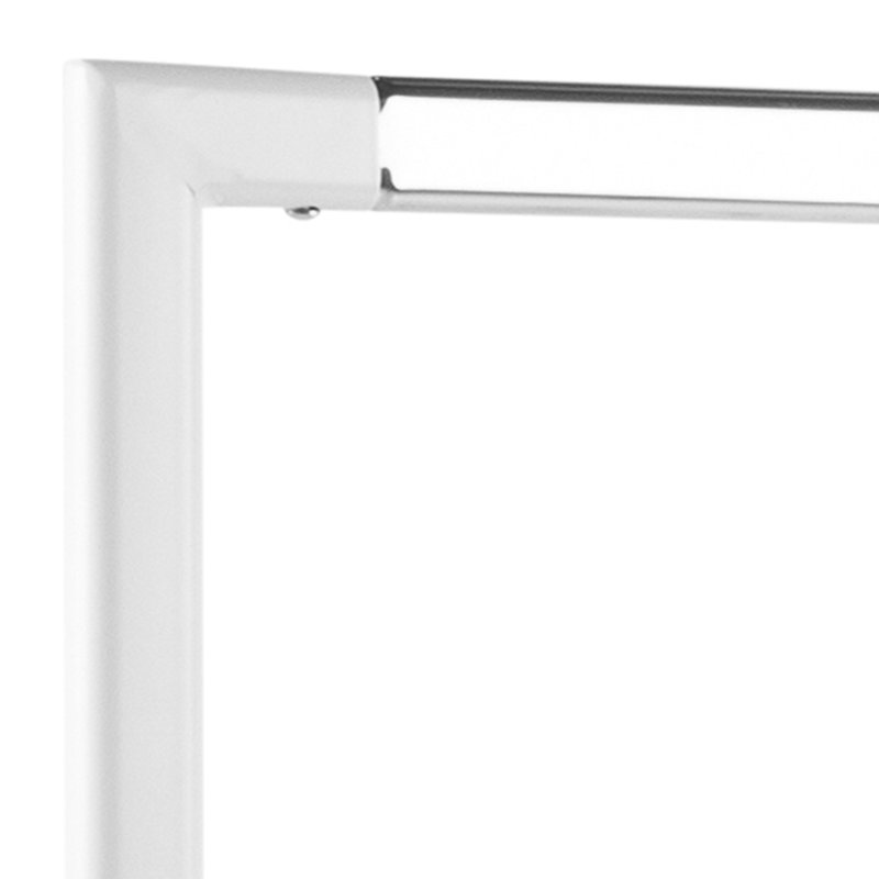 Rutan 117cm Clothing Rack, White